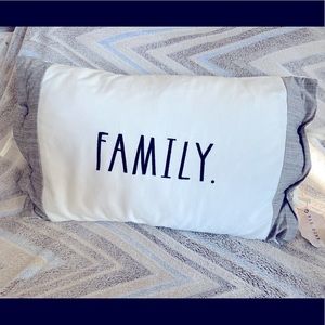 Rae Dunn Family pillow